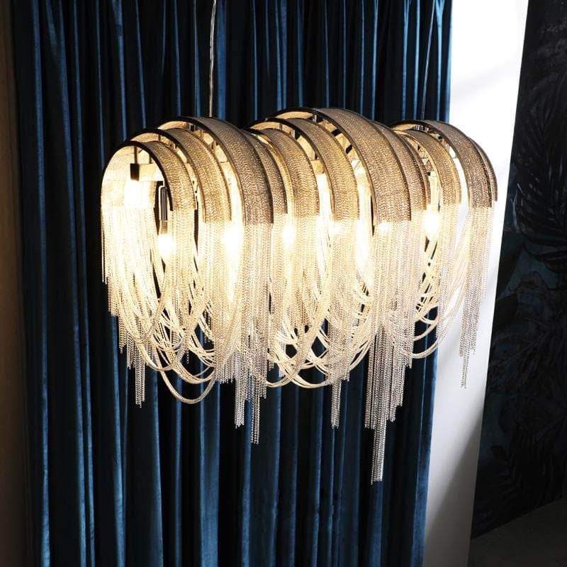 Alisa Long Branch Chandelier-MEET LIGHTING