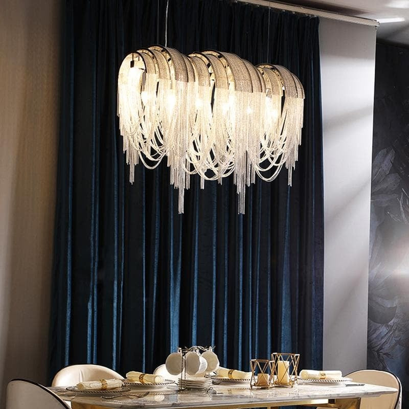 Alisa Long Branch Chandelier-MEET LIGHTING