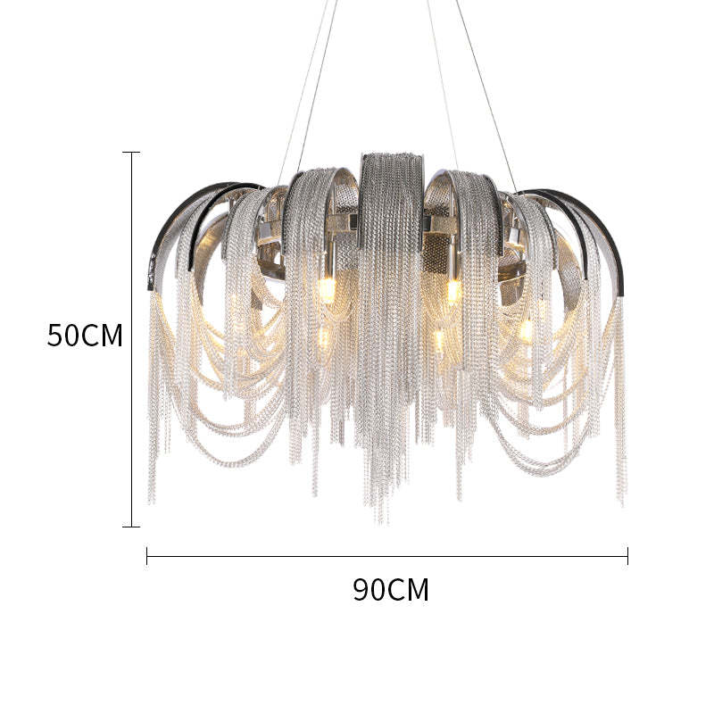 Alisa Luxury Round Decor Chandelier-MEET LIGHTING
