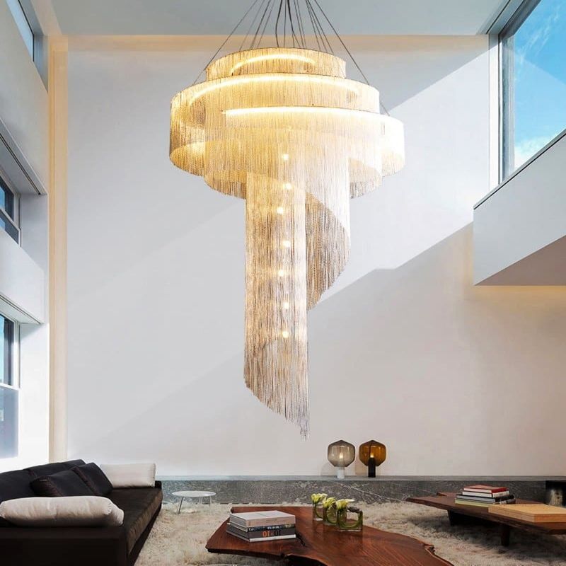 Alisa Multi-Layer Ring Chandelier-Meet Lighting