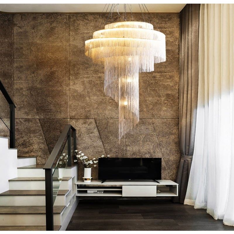 Alisa Multi-Layer Ring Chandelier-Meet Lighting