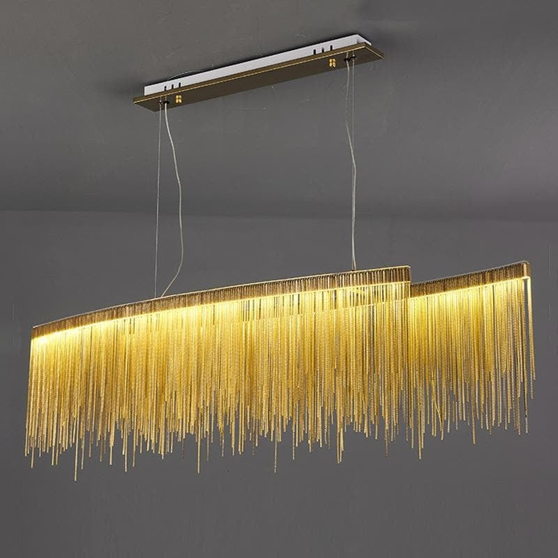 Alisa Oval Chandelier-Meet Lighting