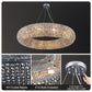 Halo Crystal Round LED Chandelier