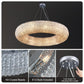 Halo Crystal Round LED Chandelier