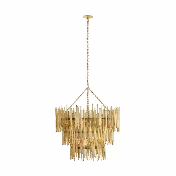 Althely 12 Lights 3- Tier Chandelier-Meet Lighting