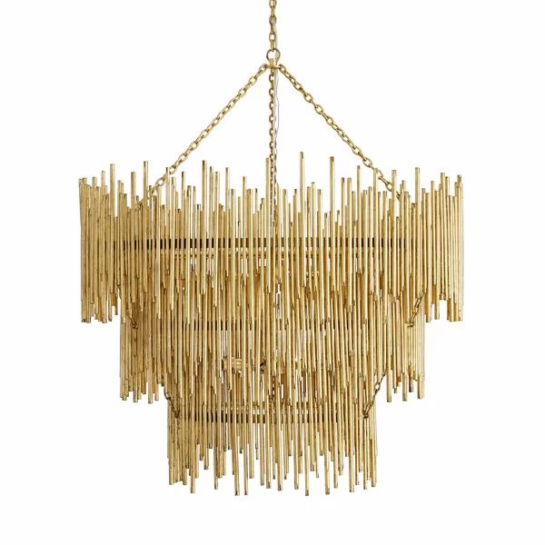 Althely 12 Lights 3- Tier Chandelier-Meet Lighting