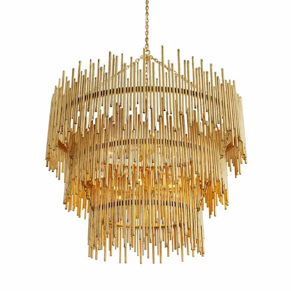Althely 12 Lights 3- Tier Chandelier-MEET LIGHTING