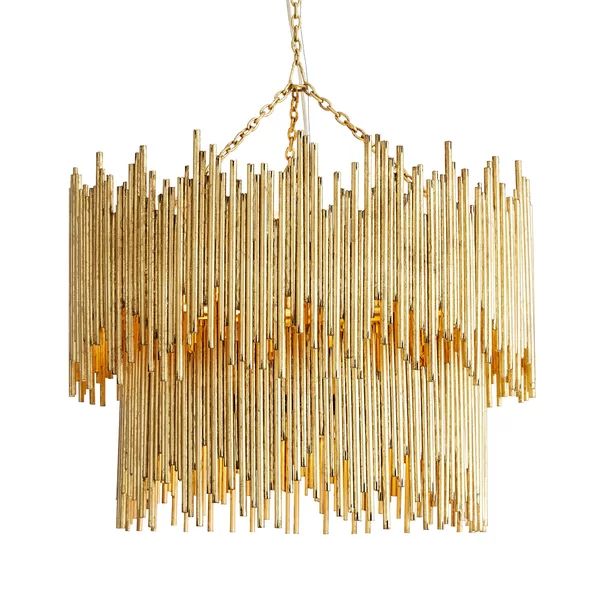 Althely 8 Lights 2-Tier Chandelier-Meet Lighting