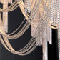 Aluminum Chain Tassel Modern Wall Sconce-Meet Lighting