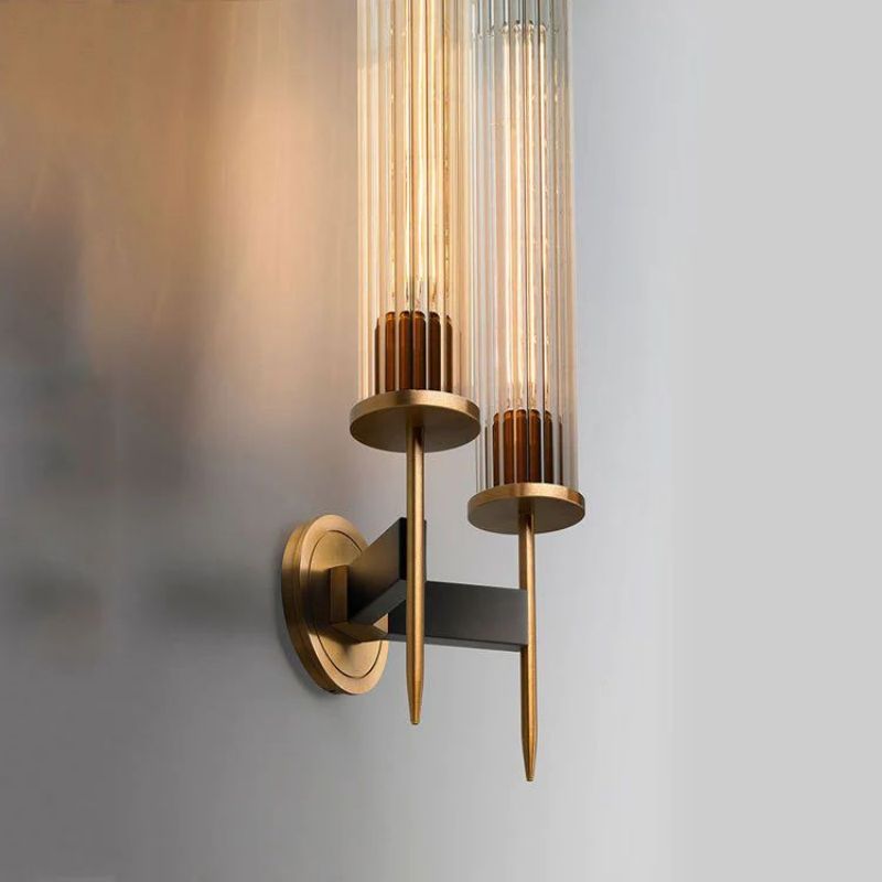 Alury Double Wall Sconce-Meet Lighting