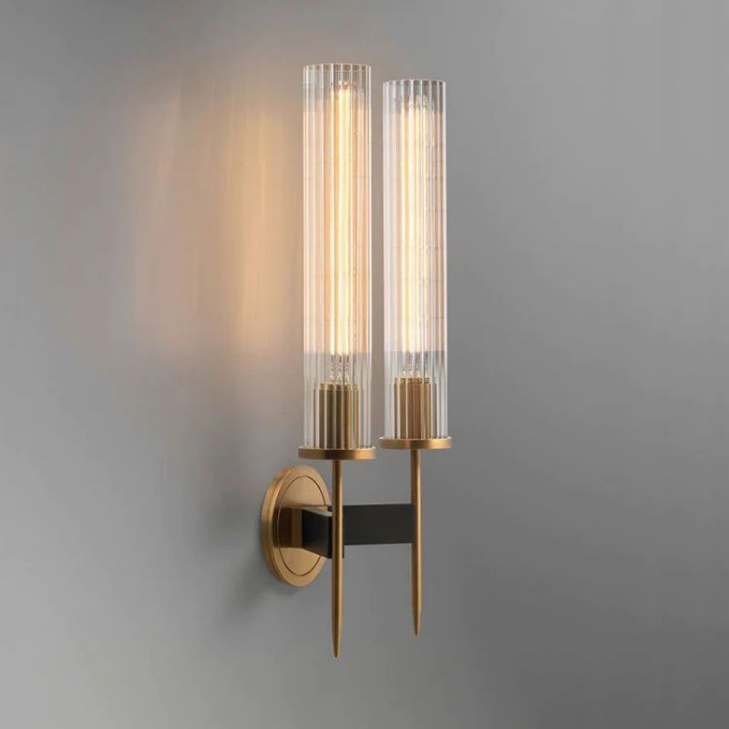 Alury Double Wall Sconce-Meet Lighting