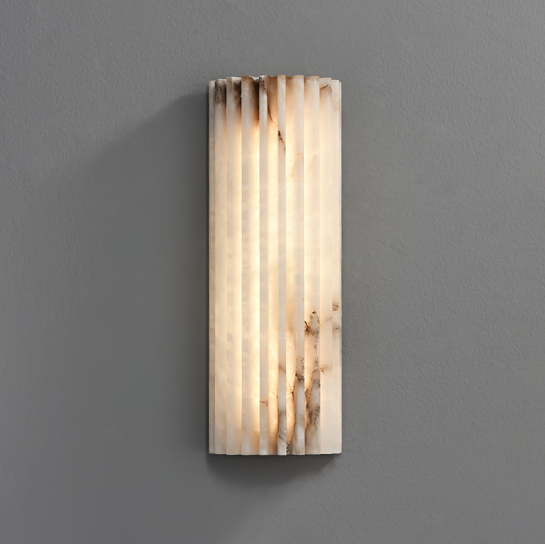 Alvia Alabaster Wall Light by Meetlighting