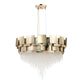 Amadeo Round Crystal Bead Chandelier-Meet Lighting