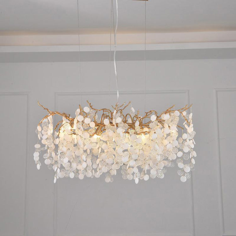 American Creative Brass Branch Chandelier-MEET LIGHTING