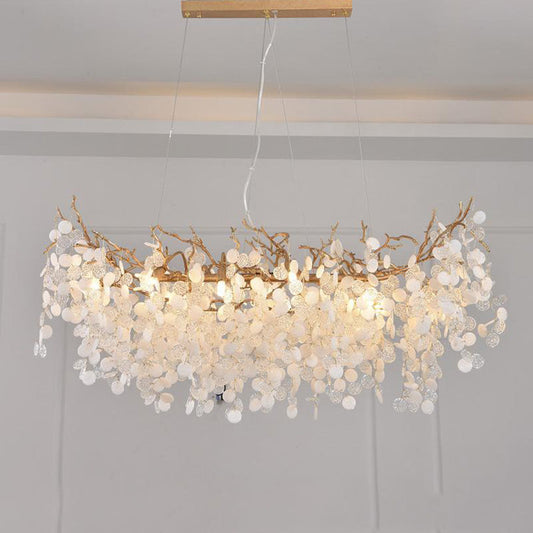 American Creative Brass Branch Chandelier-Meet Lighting