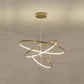 Amina Golden Rings Chandelier