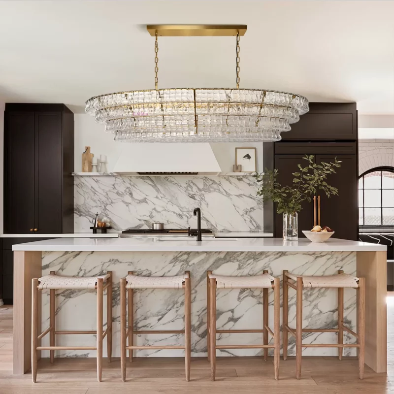 Amir Oval Chandelier-MEET LIGHTING