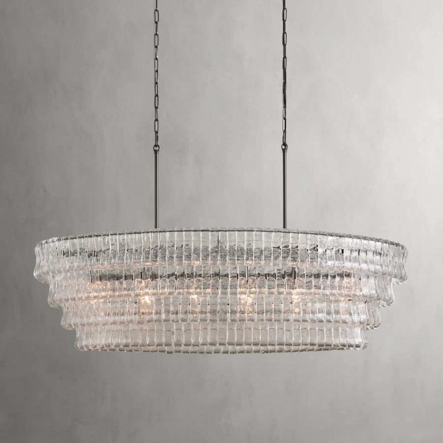 Amir Oval Chandelier-MEET LIGHTING