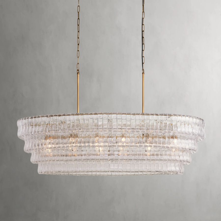 Amir Oval Chandelier-MEET LIGHTING