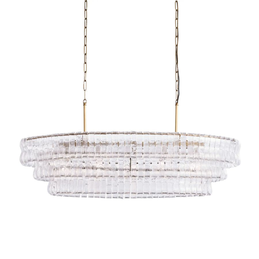 Amir Oval Chandelier-Meet Lighting