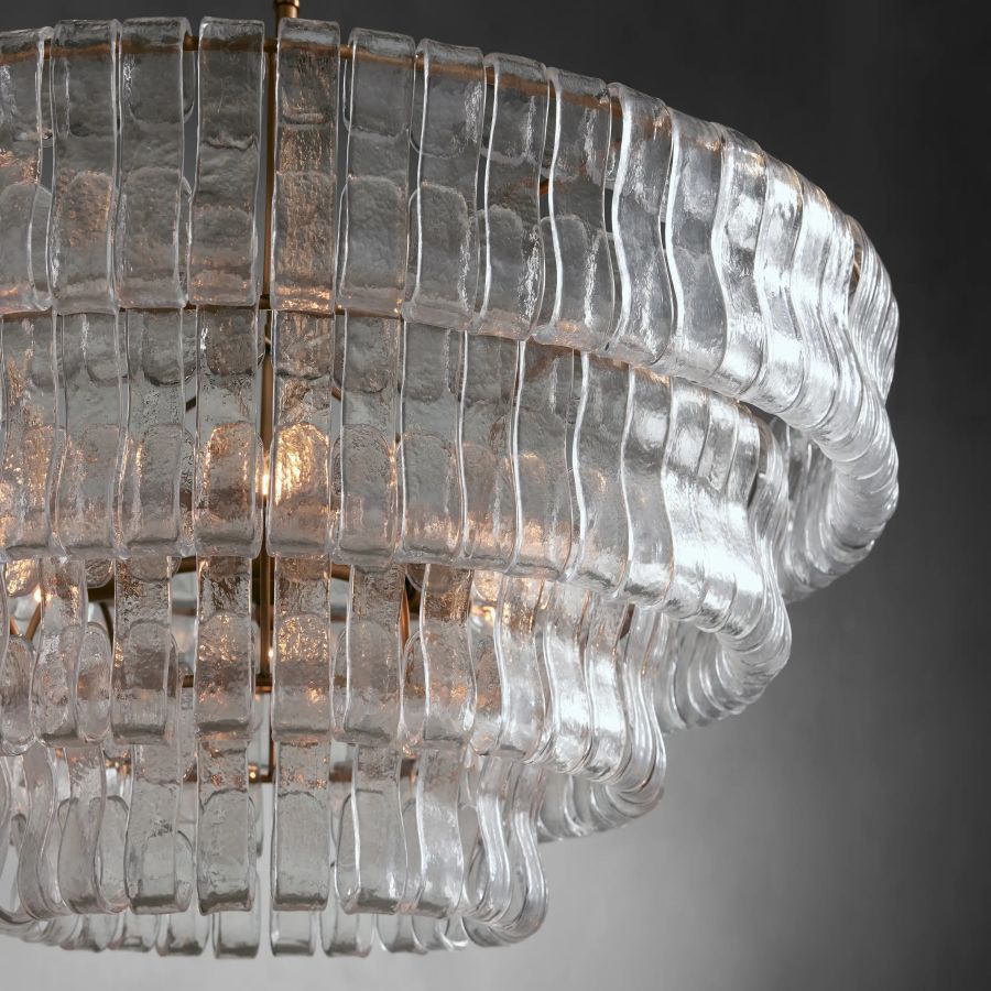 Amir Round Chandelier-Meet Lighting