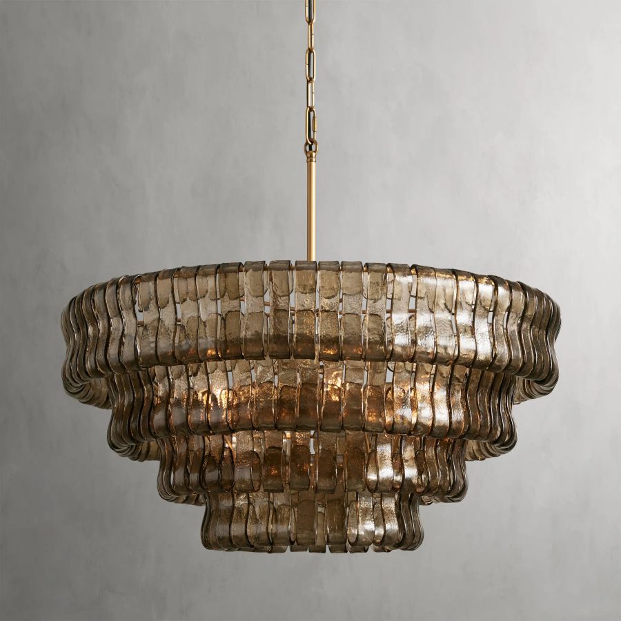 Amir Round Chandelier-Meet Lighting