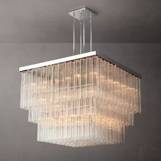 Chelo Square Chandelier 45"