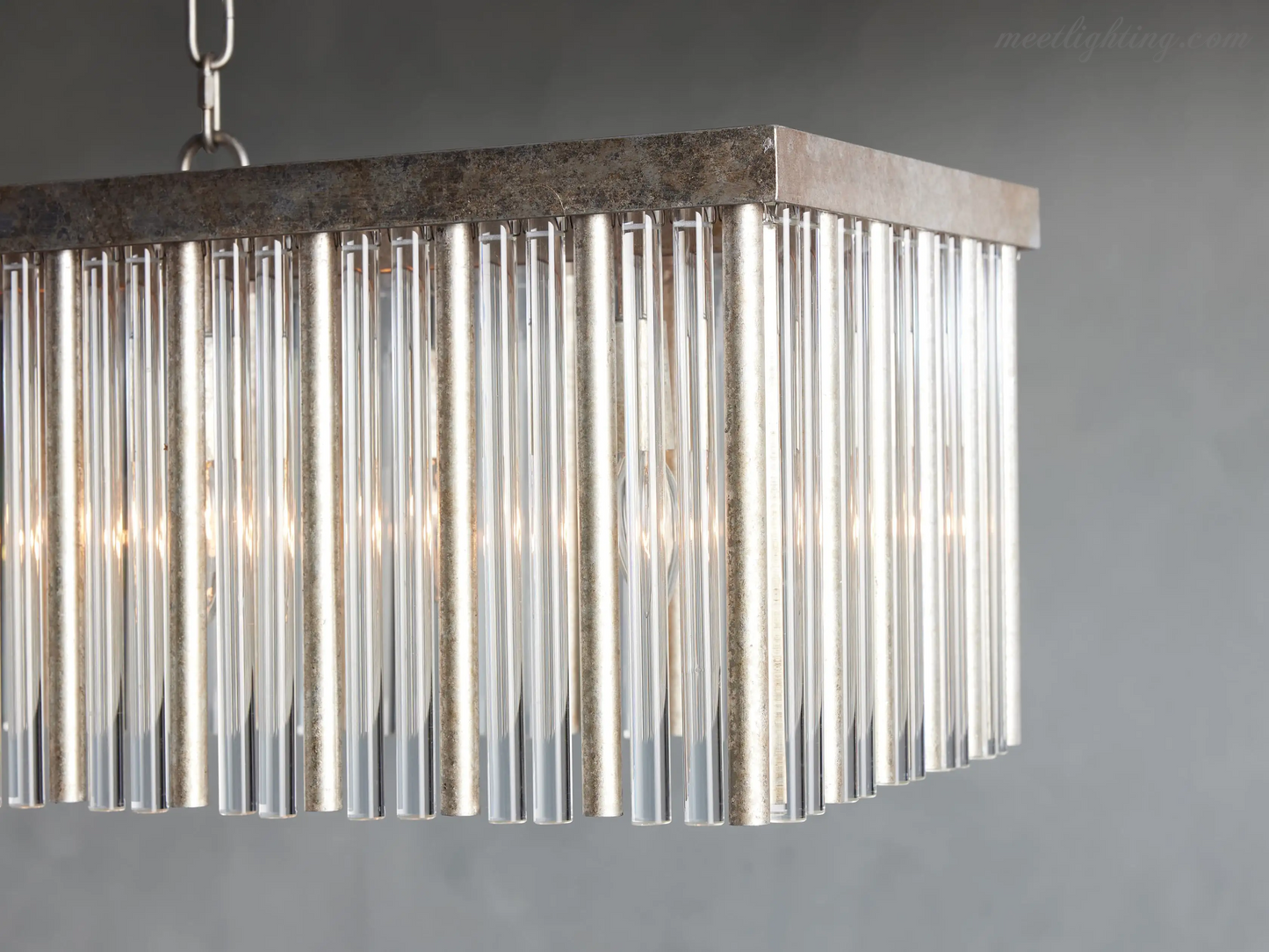 Andalucia 56" Rectangular Chandelier-Meet Lighting