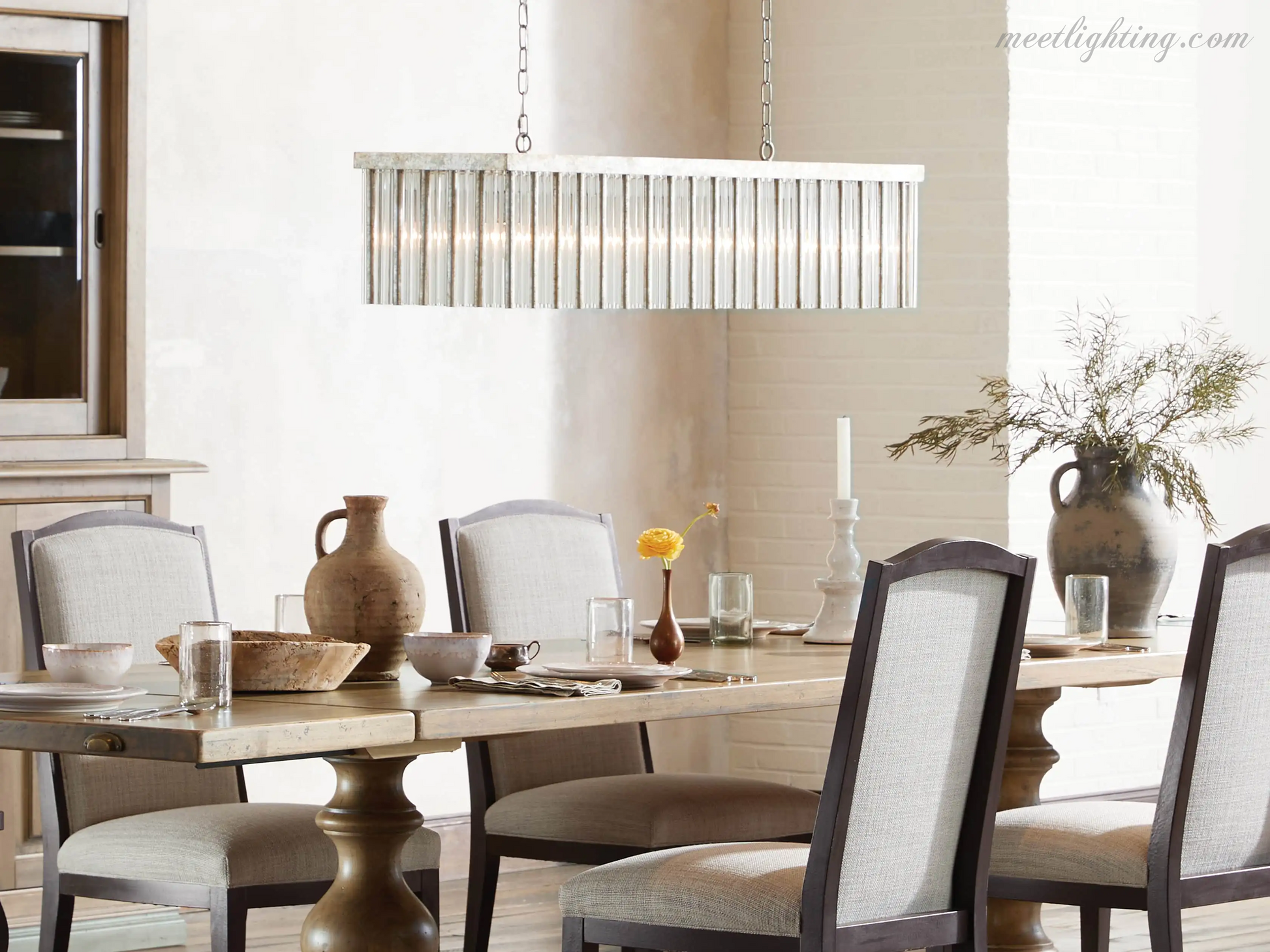 Andalucia Rectangular Chandelier-Meet Lighting