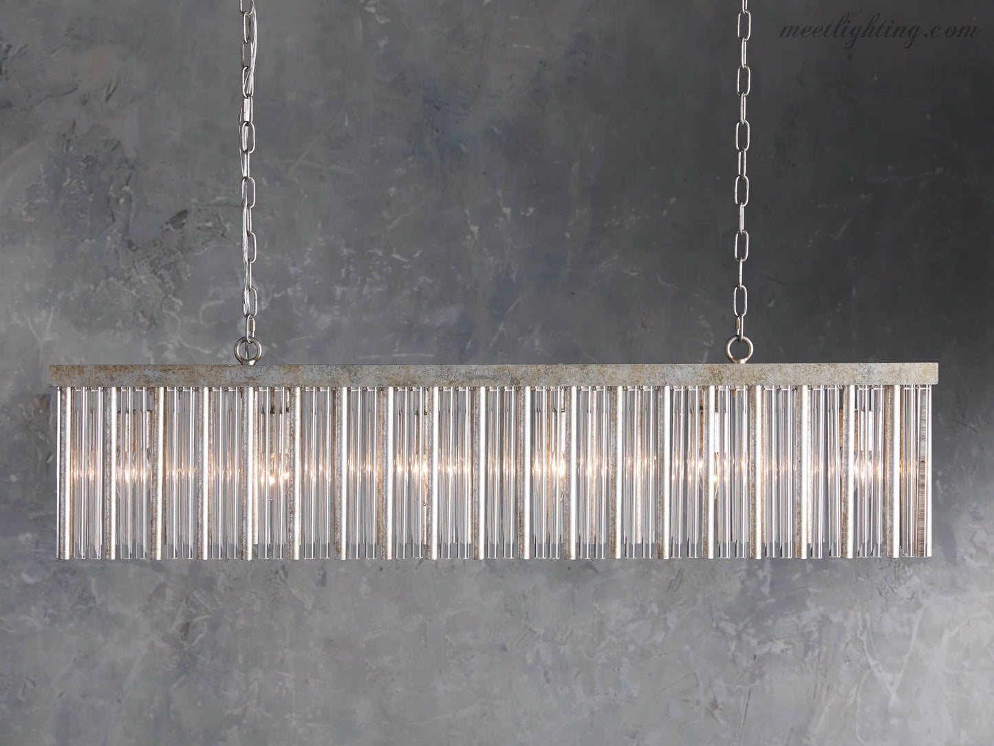 Andalucia Rectangular Chandelier-Meet Lighting