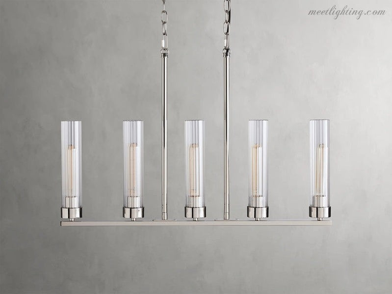 Andreas Linear Chandelier-Meet Lighting