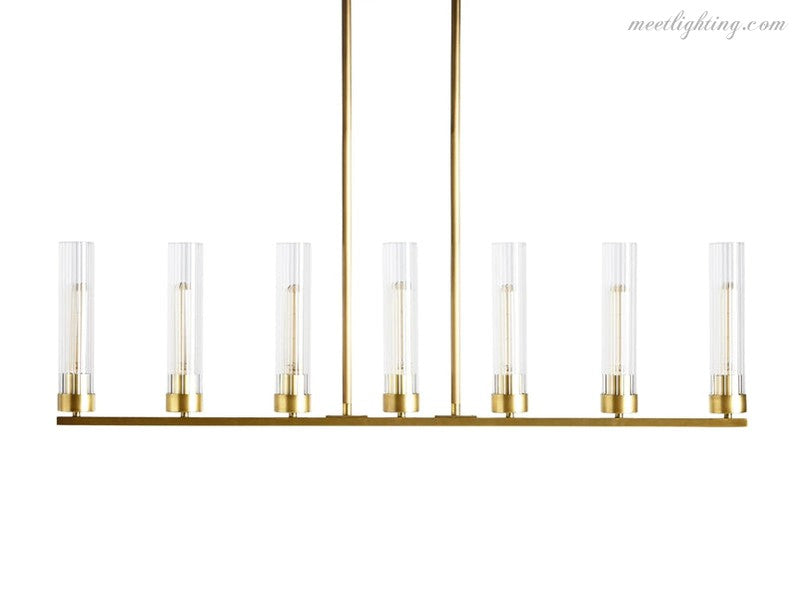 Andreas Linear Chandelier-Meet Lighting