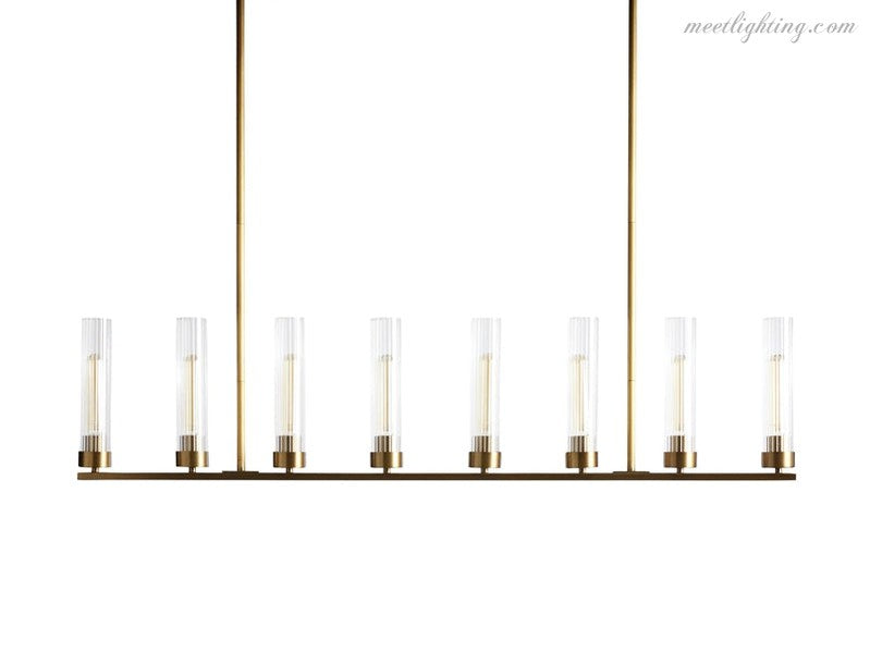 Andreas Linear Chandelier-Meet Lighting