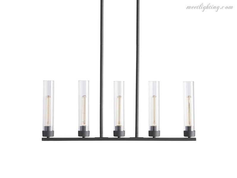 Andreas Linear Chandelier-Meet Lighting