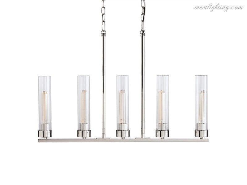 Andreas Linear Chandelier-Meet Lighting