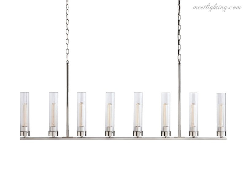 Andreas Linear Chandelier-Meet Lighting