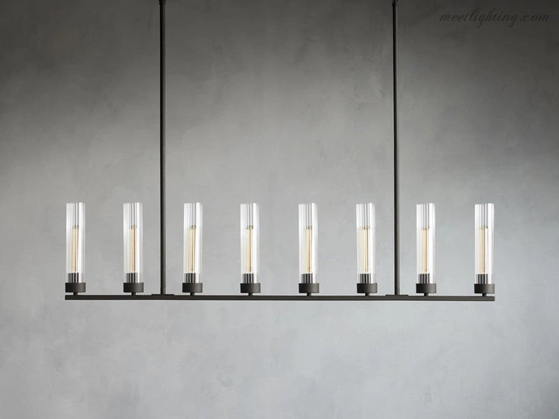 Andreas Linear Chandelier-Meet Lighting