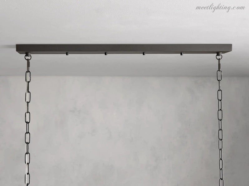 Andreas Linear Chandelier-Meet Lighting