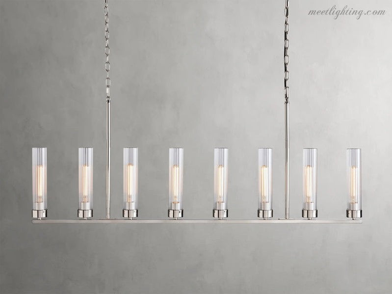 Andreas Linear Chandelier-Meet Lighting