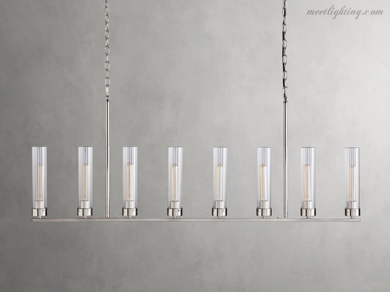 Andreas Linear Chandelier-Meet Lighting