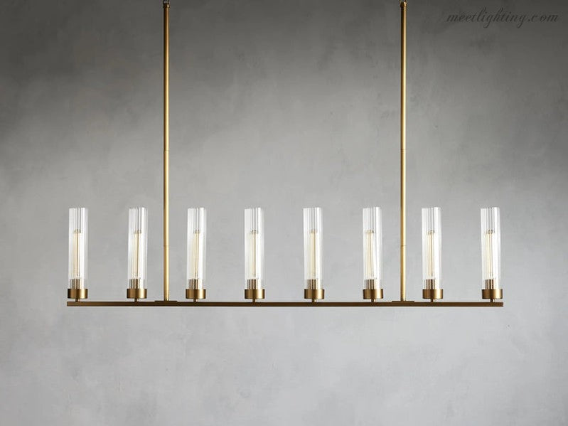 Andreas Linear Chandelier-Meet Lighting