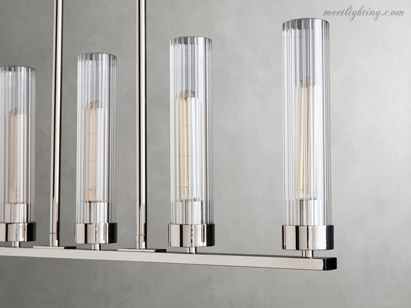 Andreas Linear Chandelier-Meet Lighting