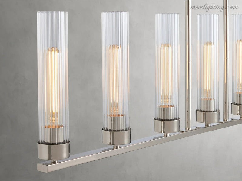 Andreas Linear Chandelier-Meet Lighting