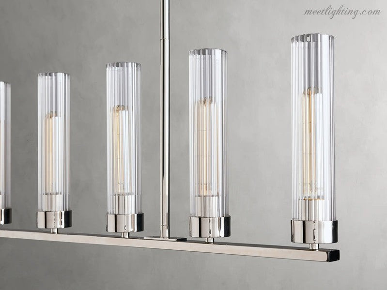 Andreas Linear Chandelier-Meet Lighting