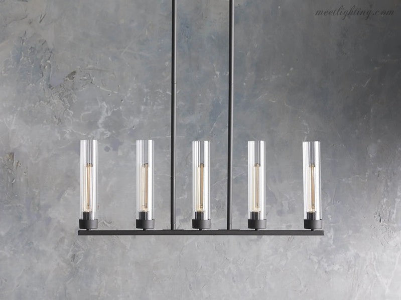 Andreas Linear Chandelier-Meet Lighting