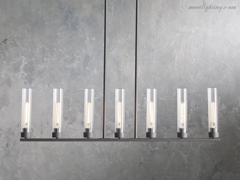 Andreas Linear Chandelier-Meet Lighting