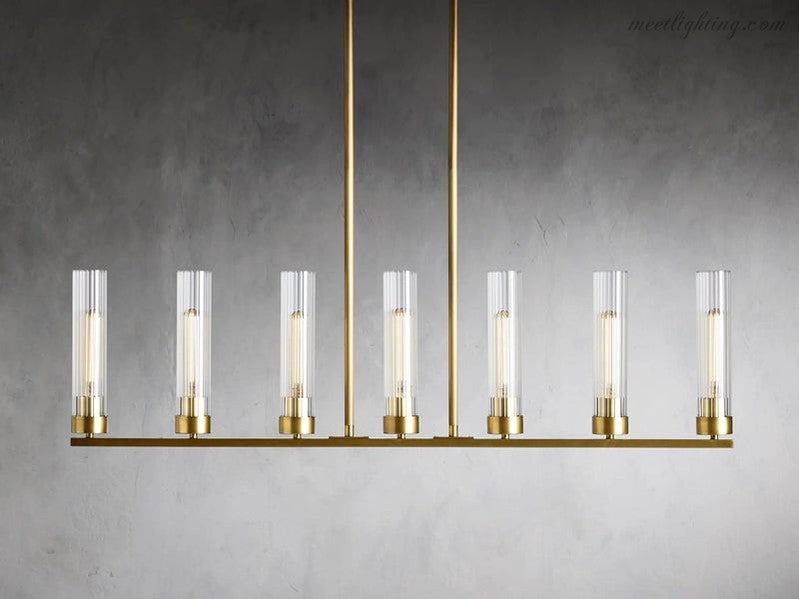 Andreas Linear Chandelier-Meet Lighting