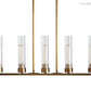 Andreas Linear Chandelier-Meet Lighting