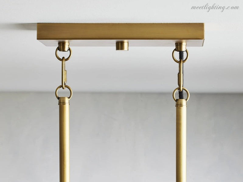 Andreas Linear Chandelier-Meet Lighting