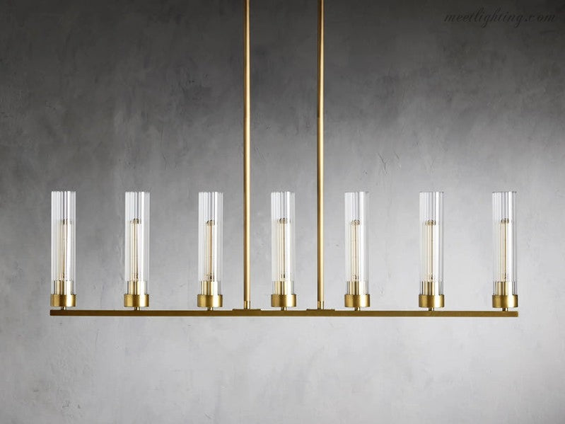 Andreas Linear Chandelier-Meet Lighting